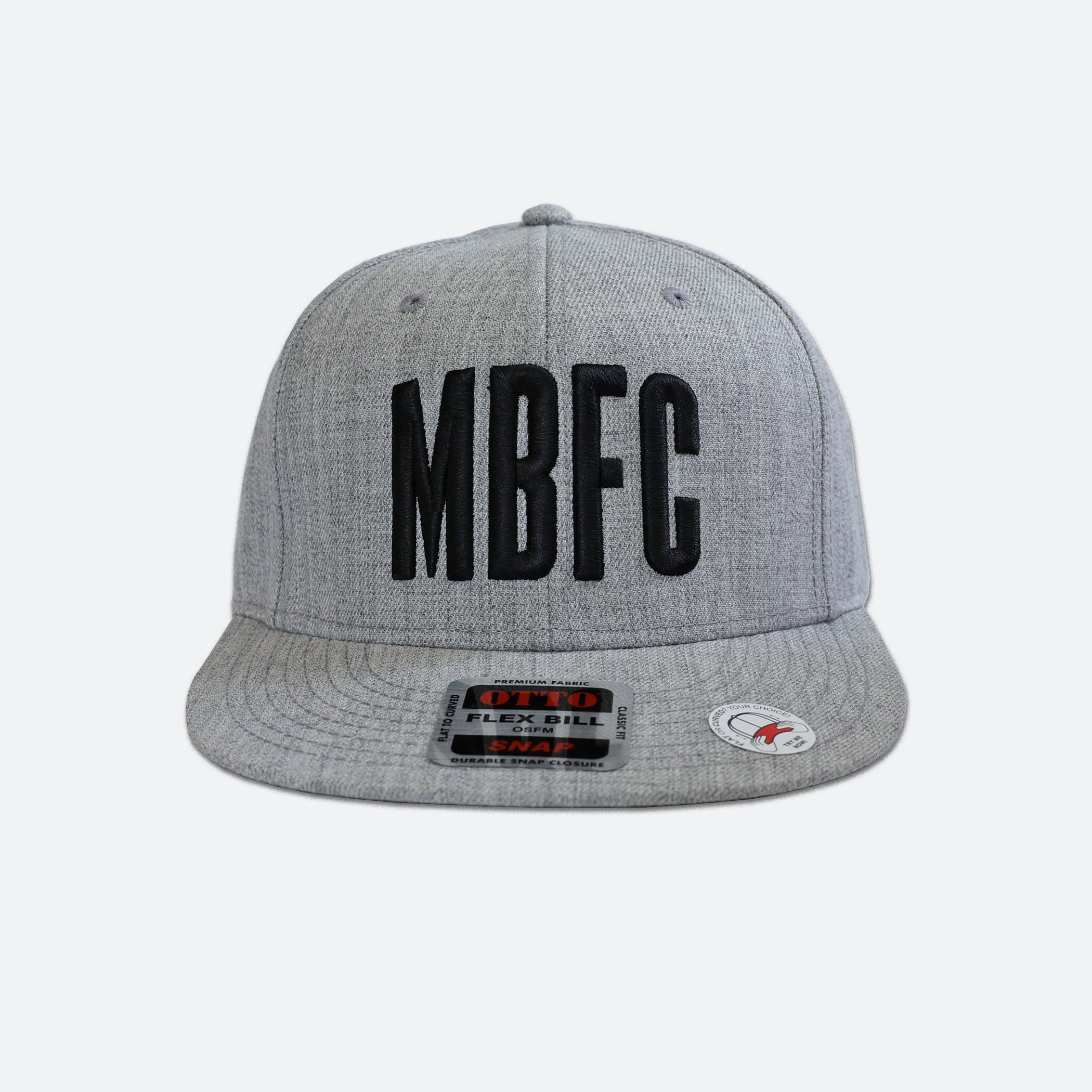 MBFC Embroidered Convertible Flat Bill Hat