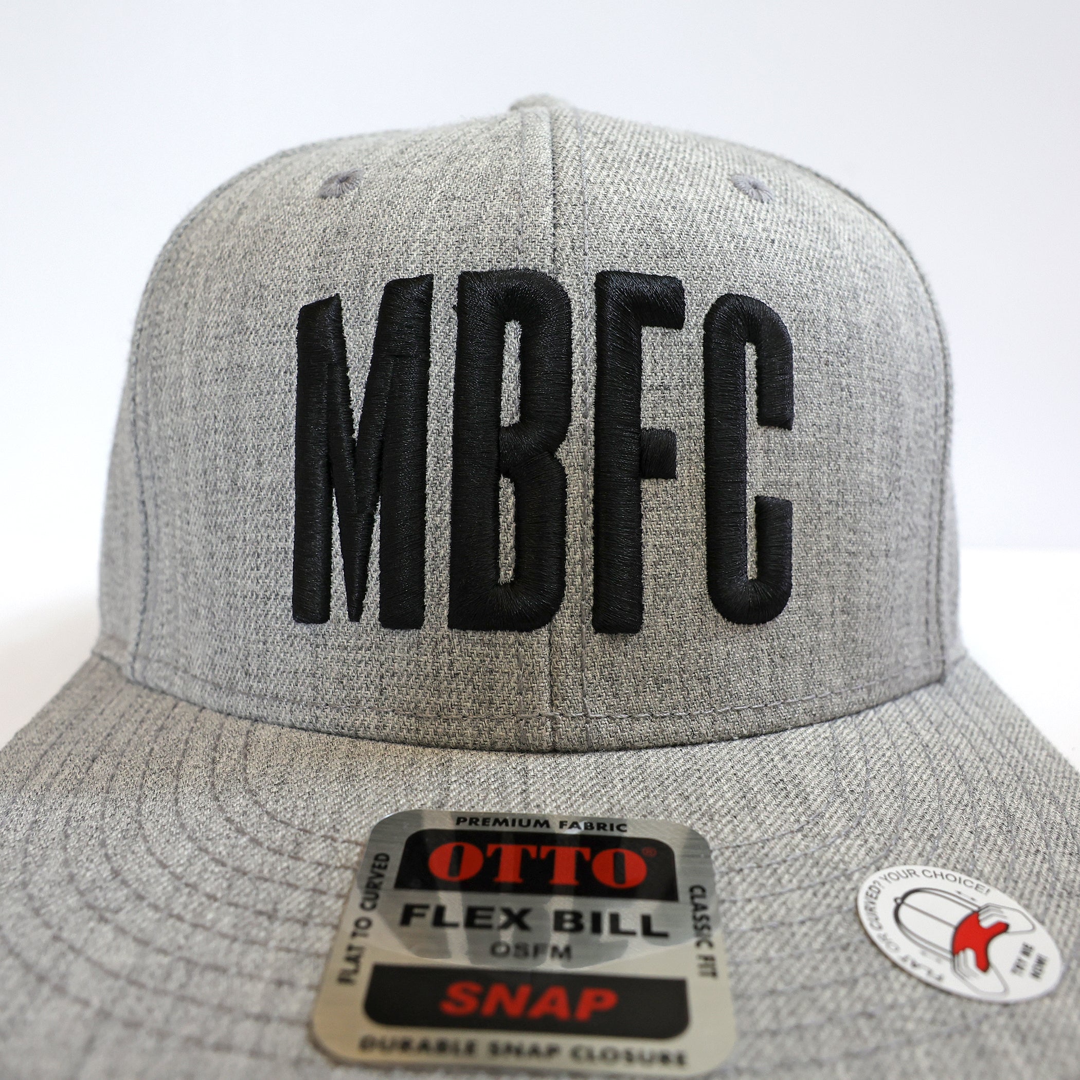 MBFC Embroidered Convertible Flat Bill Hat