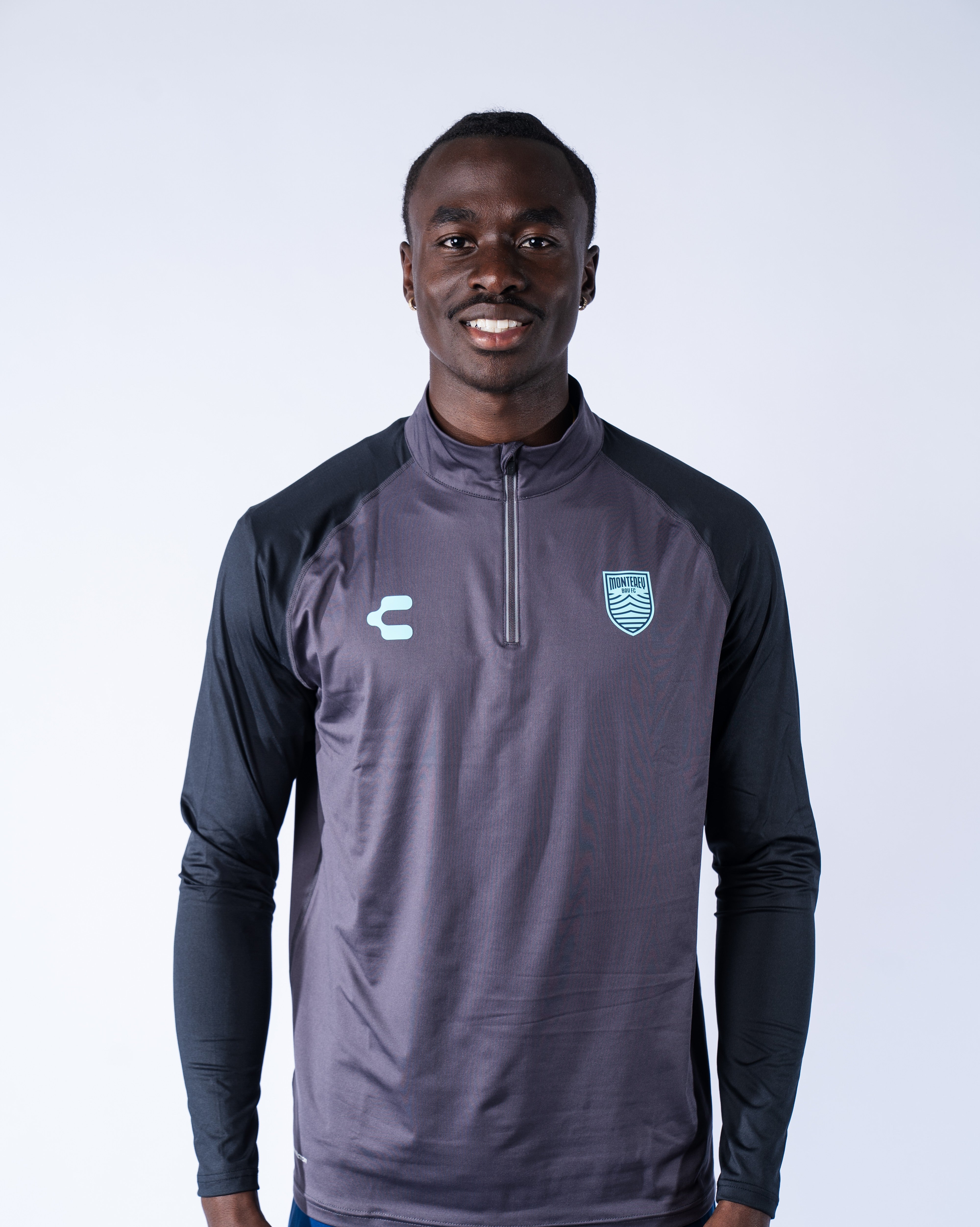 MBFC x CHARLY Performance 1/4 zip - gray/black