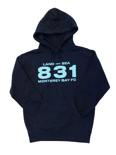 Land & Sea 831 Navy Hoodie