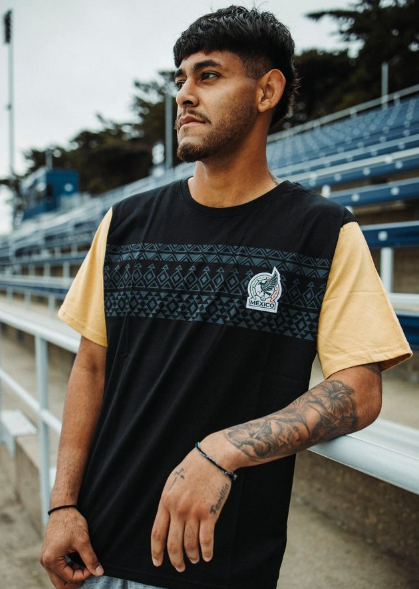 Officially Licensed Mexico National Team - Black/Gold Tee