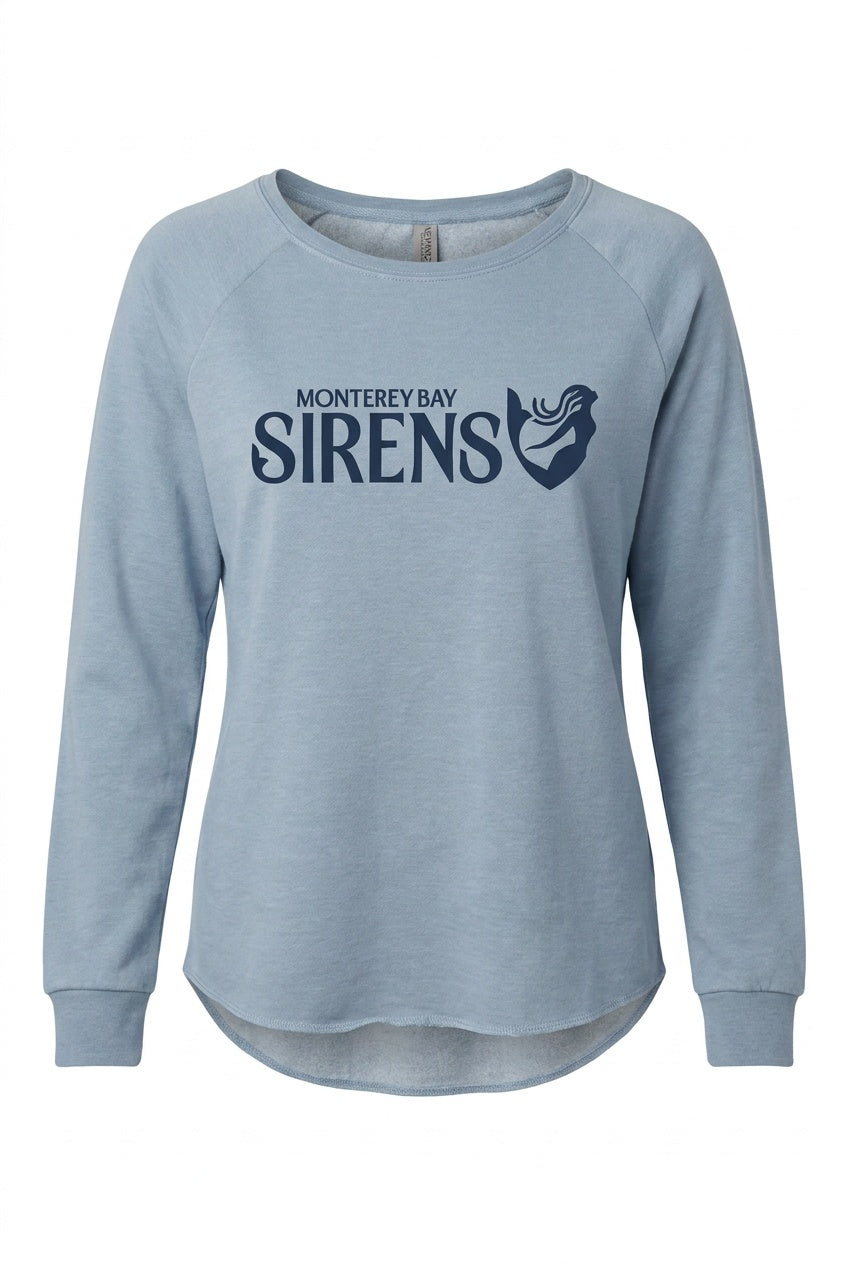 Sirens - Women's Misty Blue Crew