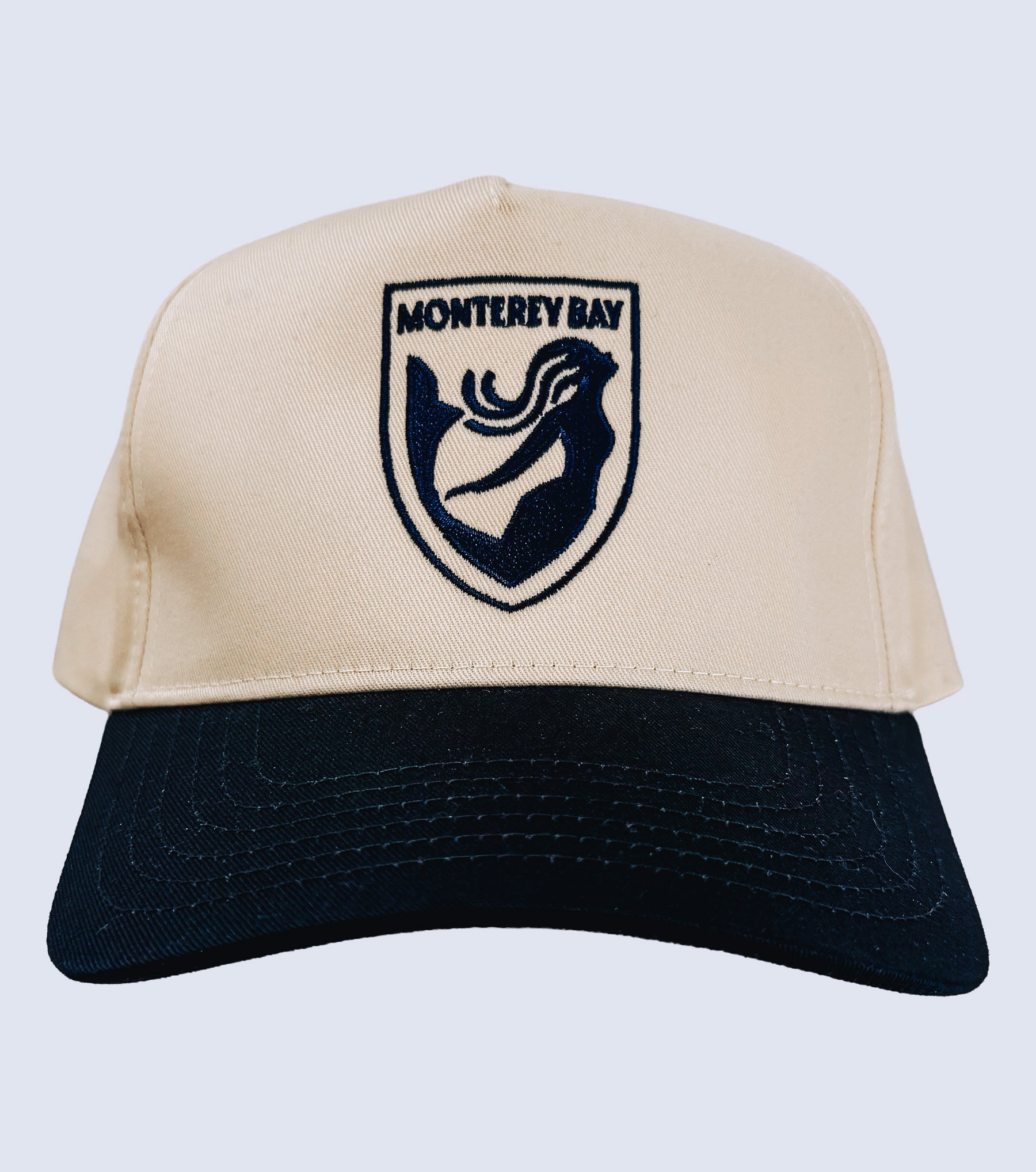 Sirens Five-panel Tan/Navy Hat