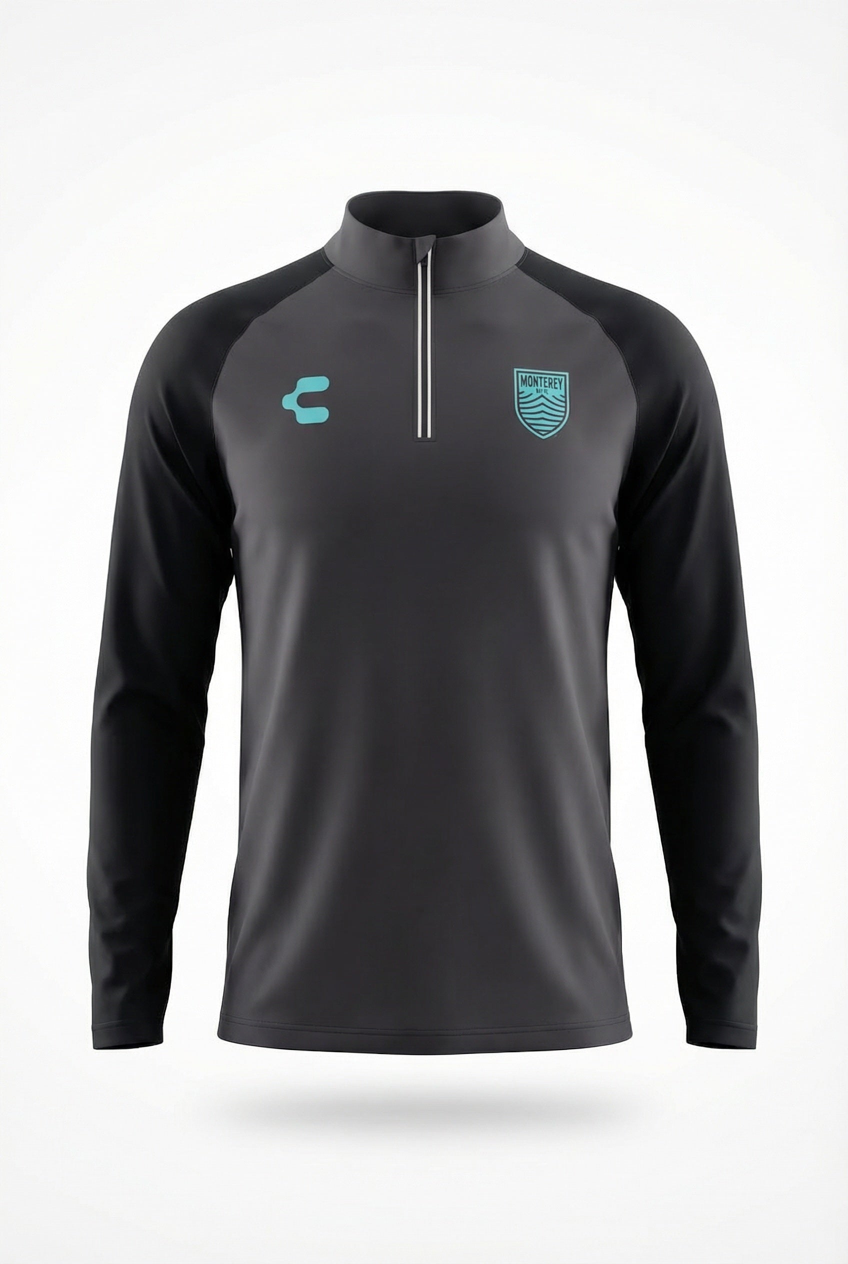 MBFC x CHARLY Performance 1/4 zip - gray/black