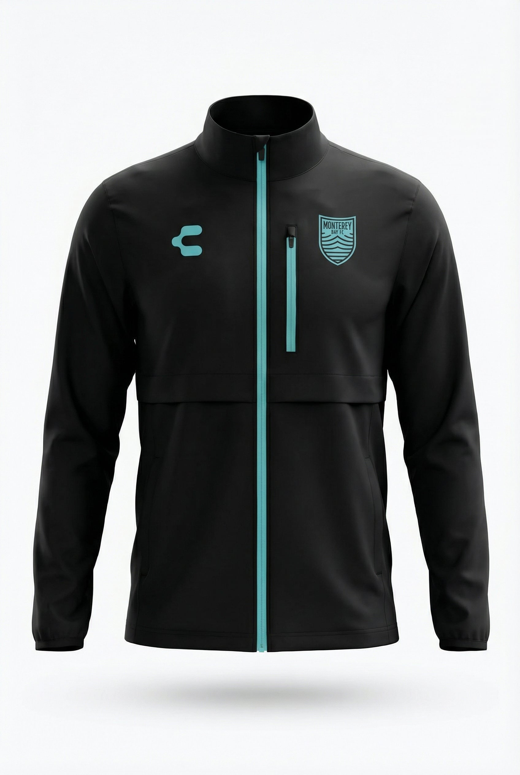 MBFC x CHARLY Black Windbreaker