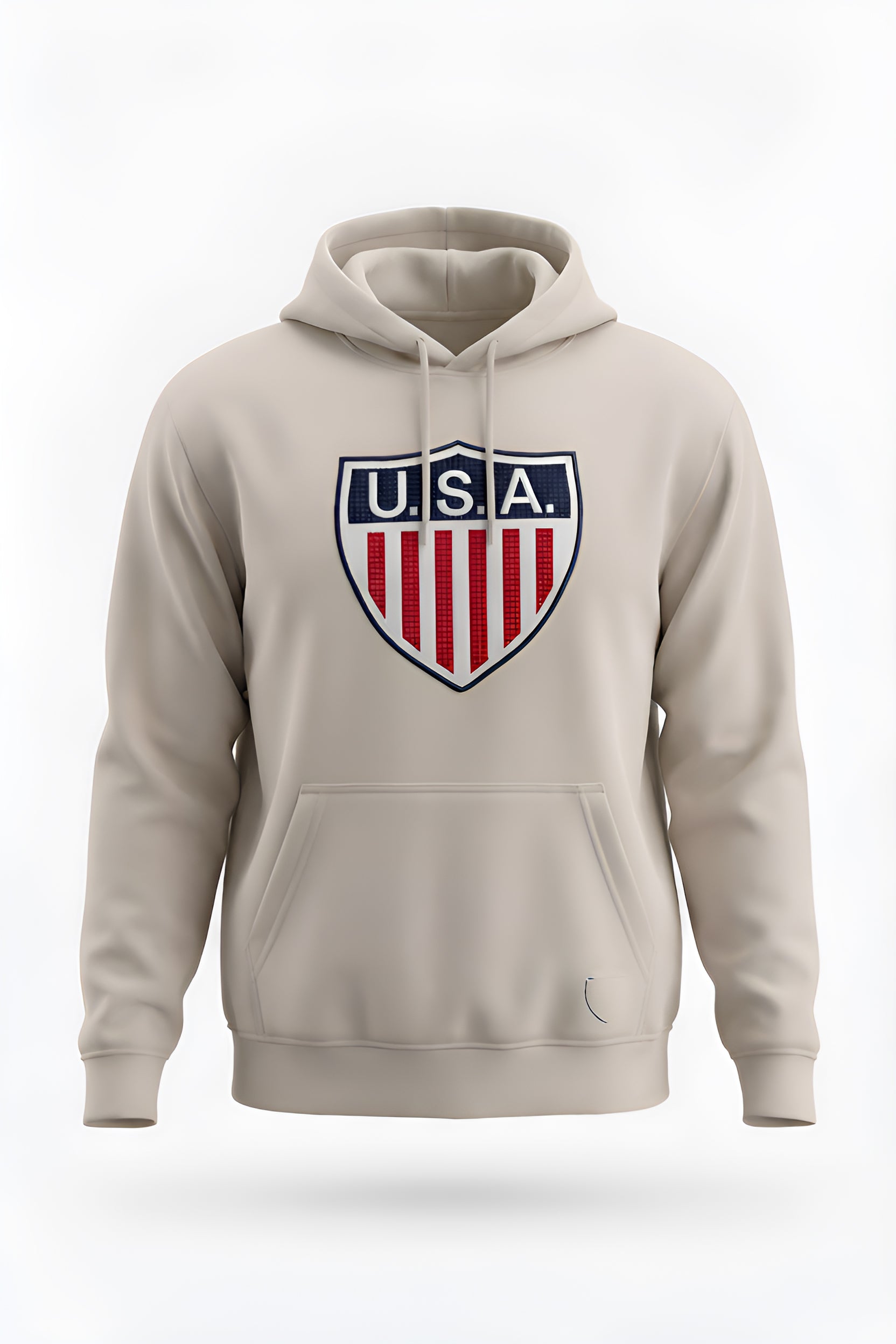 U.S. Soccer Officially Licensed - Relaxed Hoodie Sand