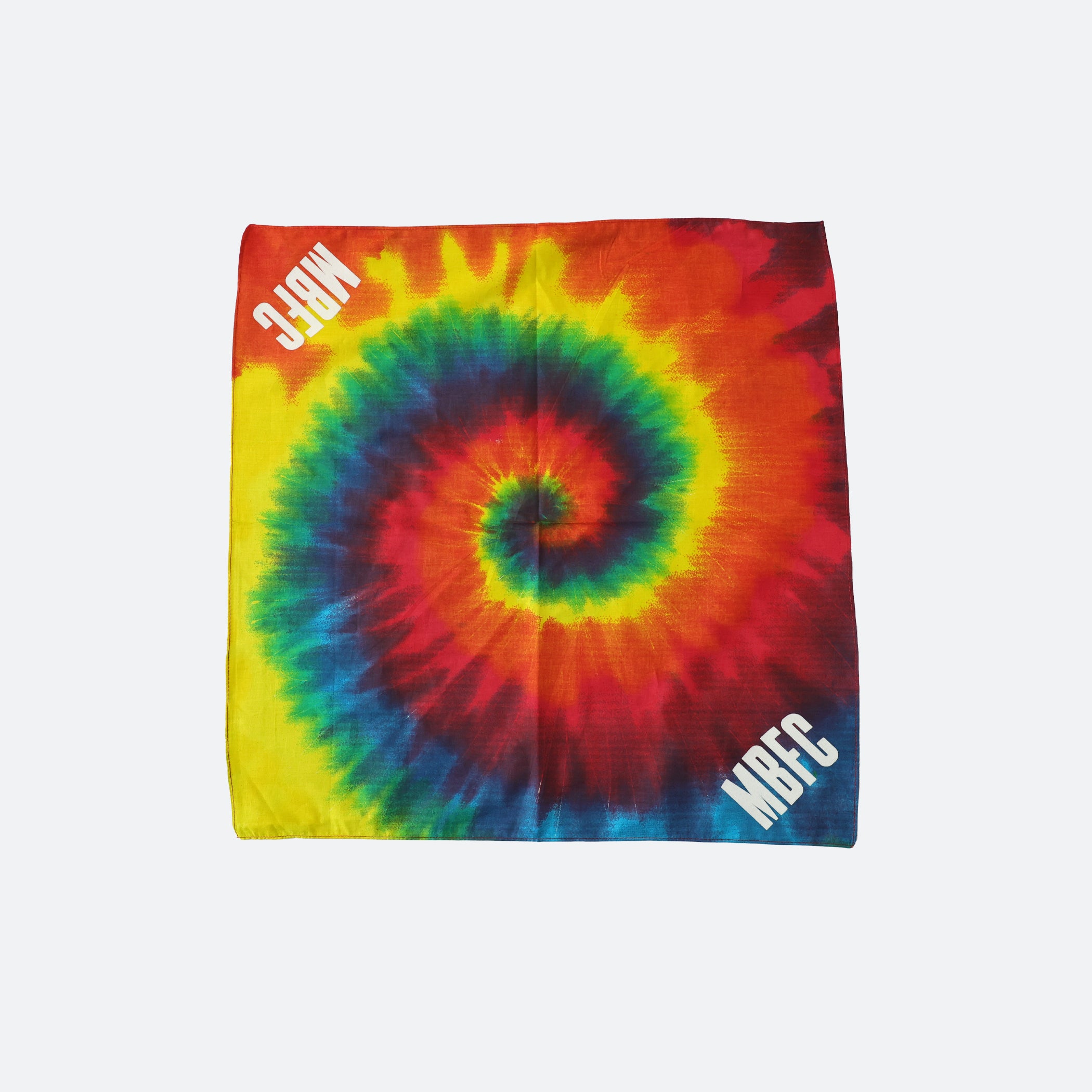 MBFC Rainbow Tie Dyed Bandana