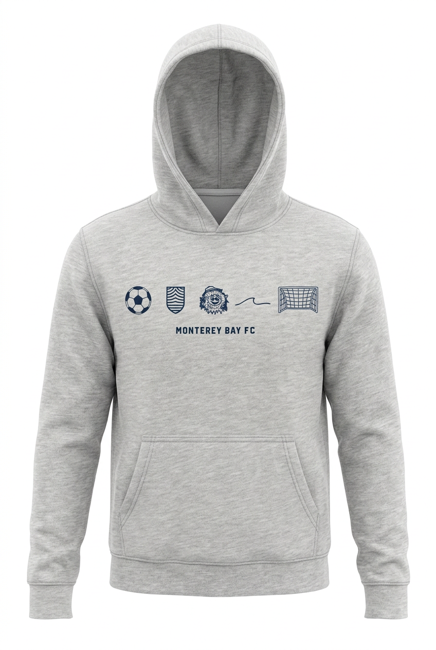 Youth Fanatics Hoodie - Gray