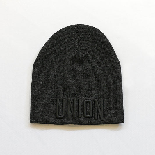 MBFC Union Charcoal Beanie with Embroidery