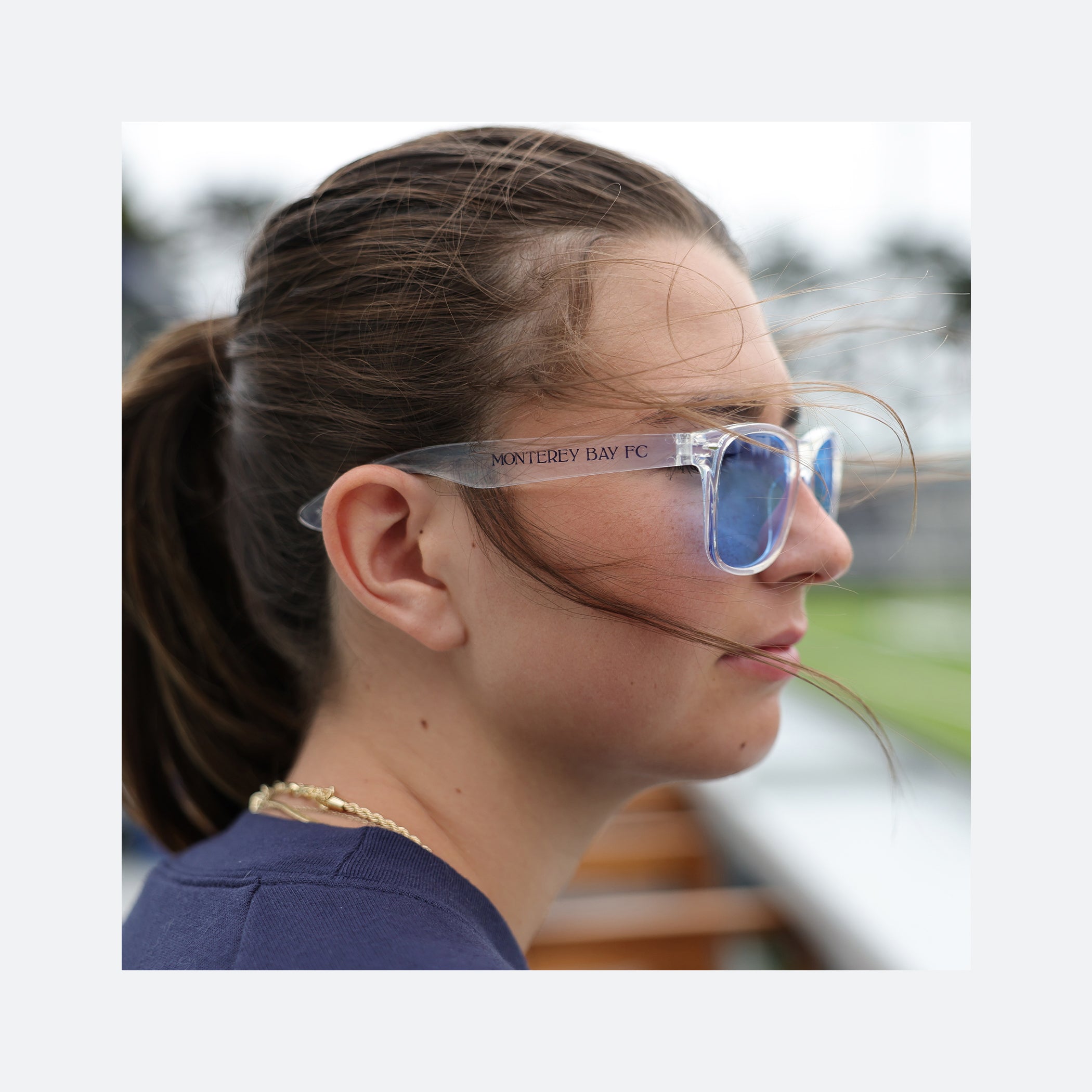 Clear Blue MBFC Sunglasses