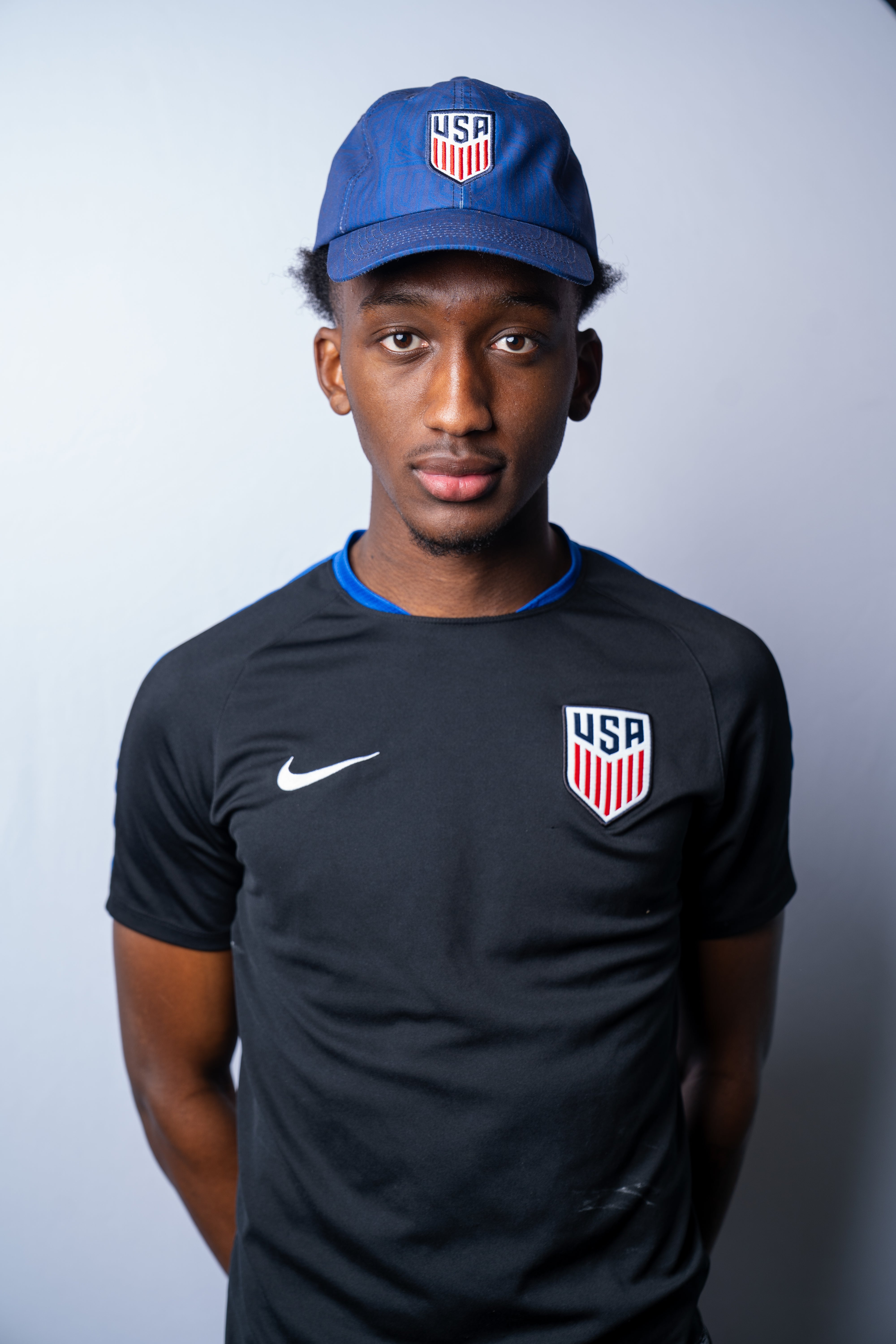U.S. Soccer Officially Licensed - Navy Crest Hat
