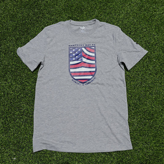 USA Flag MBFC Crest PUMA Tee