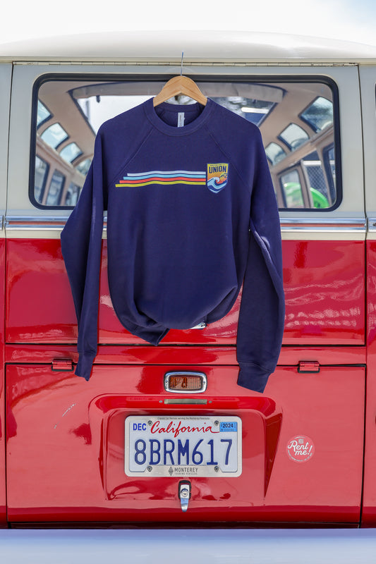 Navy El Mar Stripe Crew