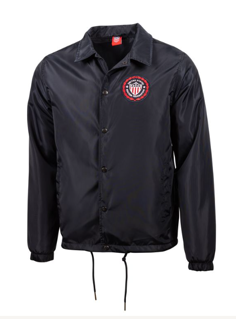 U.S. Soccer Officially Licensed - Coaches Jacket Navy