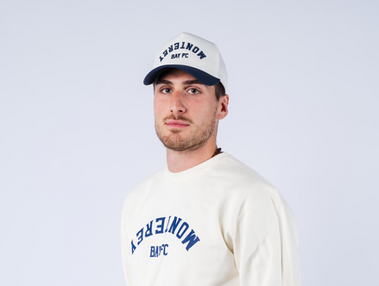 The Upside Down Hat - Cream/Navy