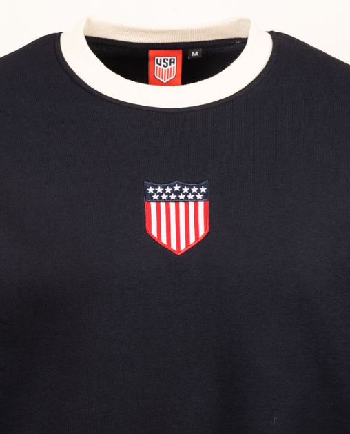 U.S. Soccer Officially Licensed - Navy Crewneck