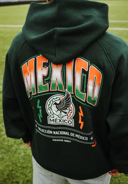 Officially Licensed Mexico National Team - Forest Green Hoodie