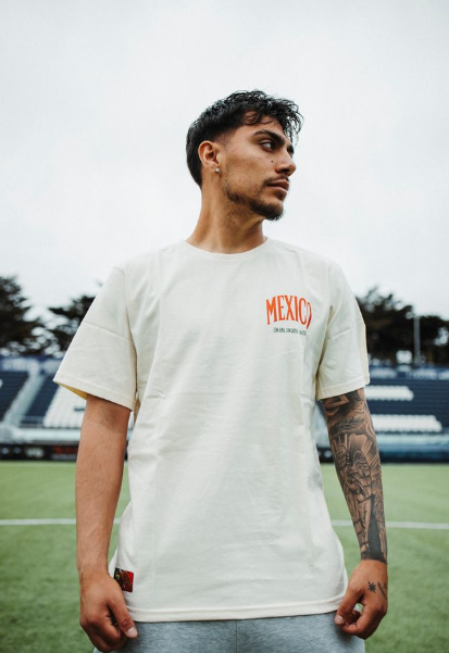 Mexico National Team - Heritage Eagle Graphic Tan Tee