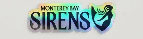 Sirens Holographic Sticker