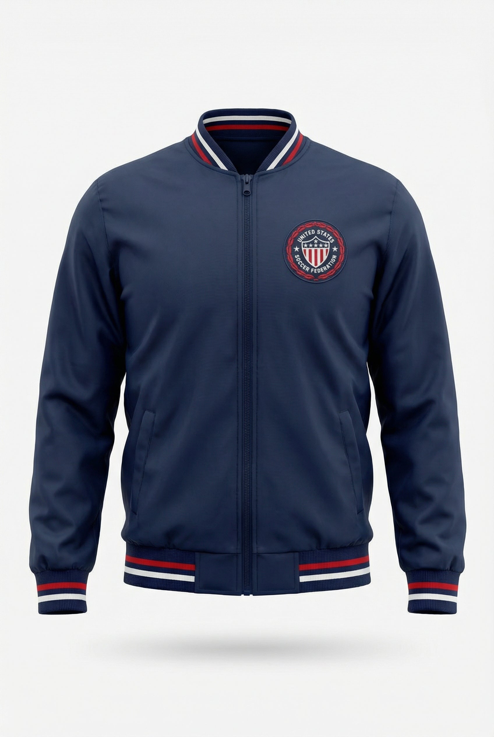 U.S. Soccer Officially Licensed - Bomber Jacket Navy