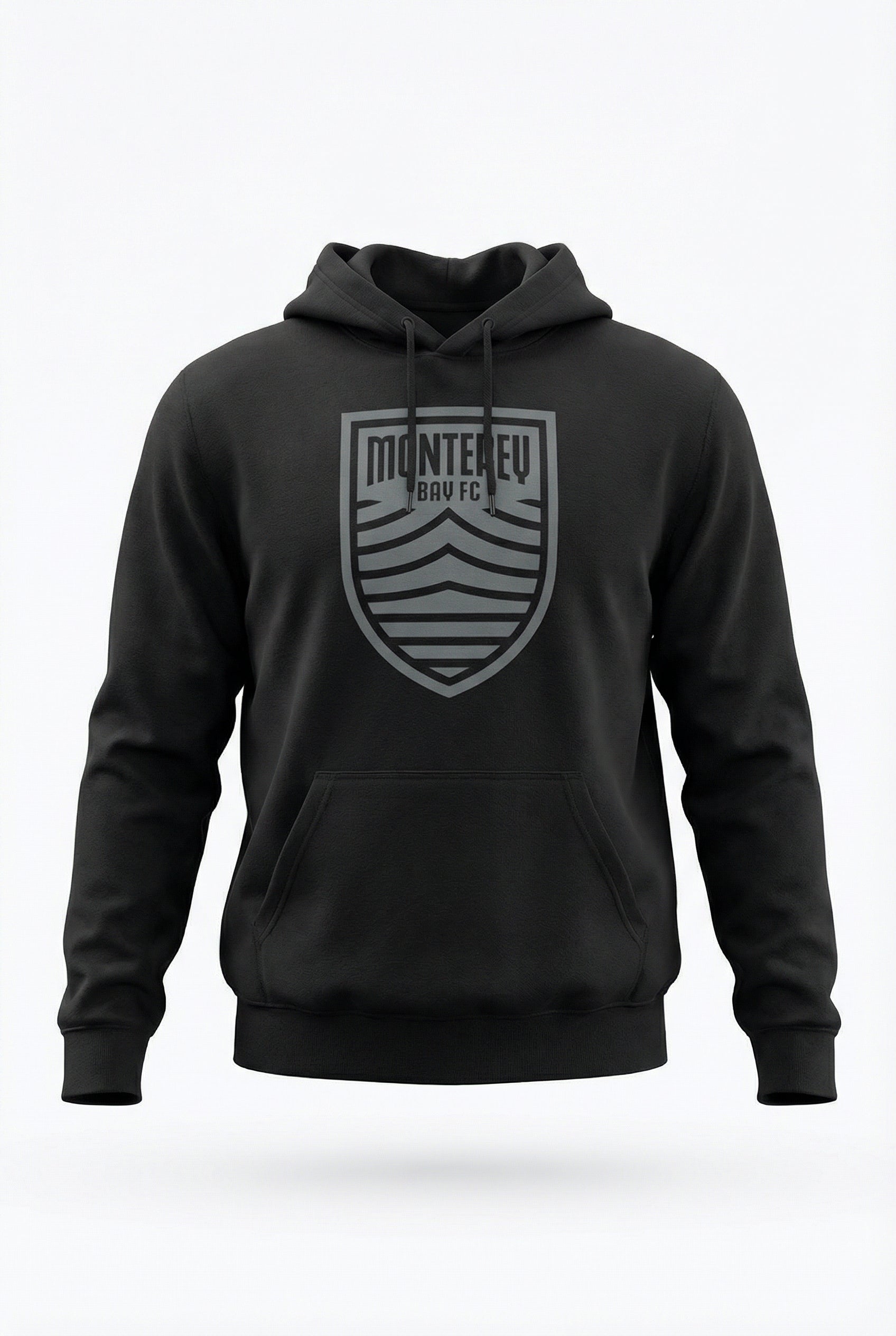 Team Black Hoodie, Gray Crest