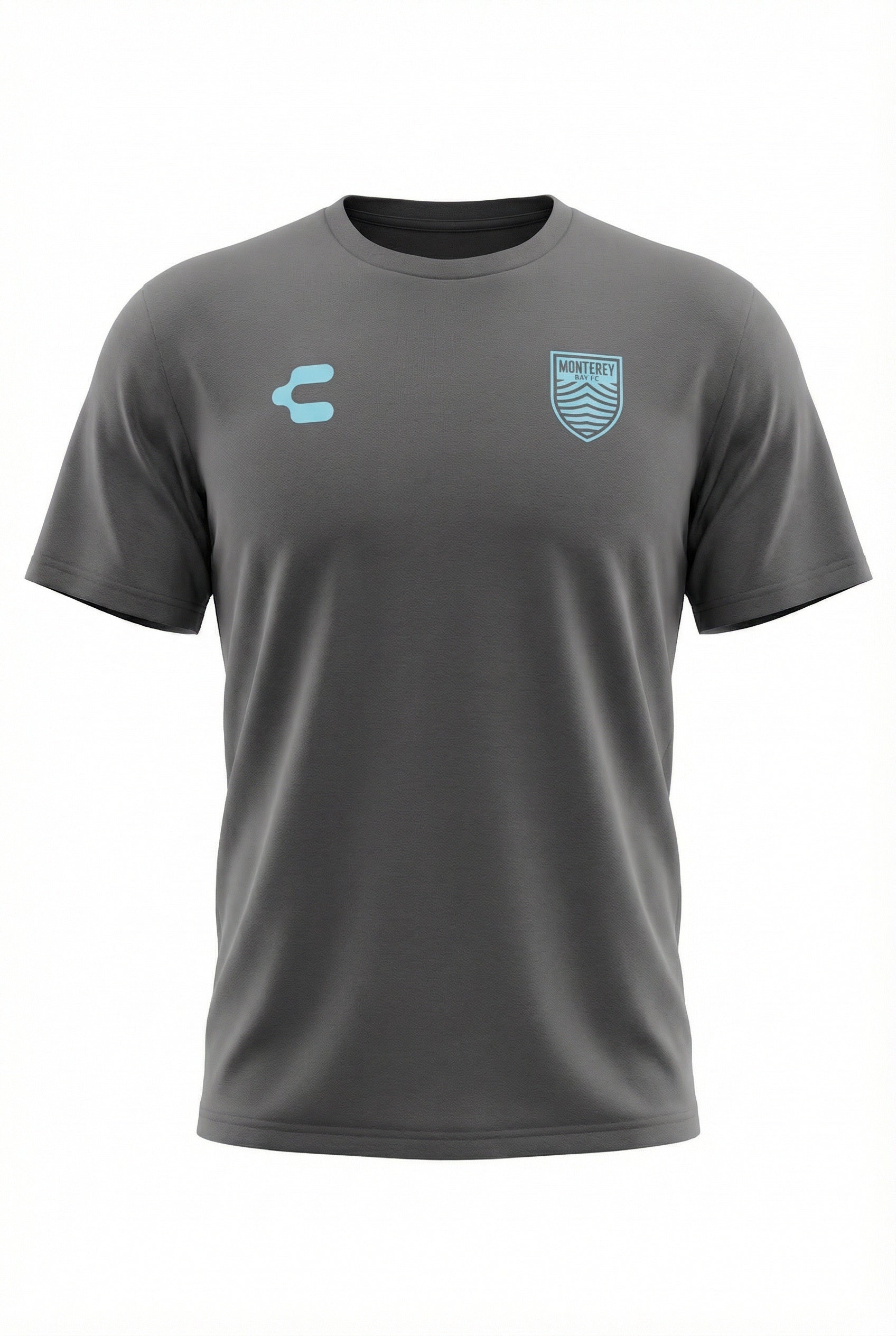 MBFC x CHARLY Performance Short Sleeve Top - gray