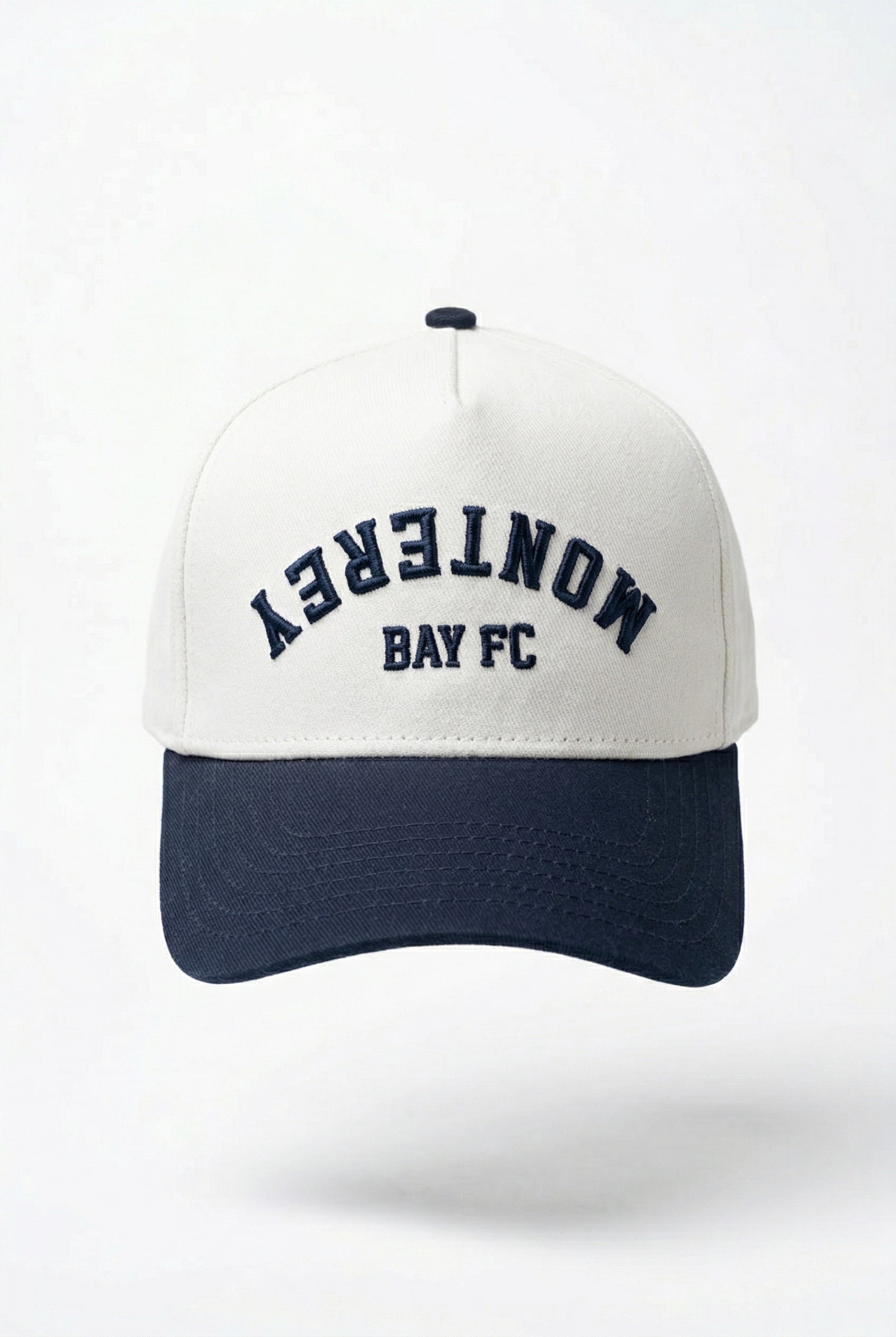 The Upside Down Hat - Cream/Navy