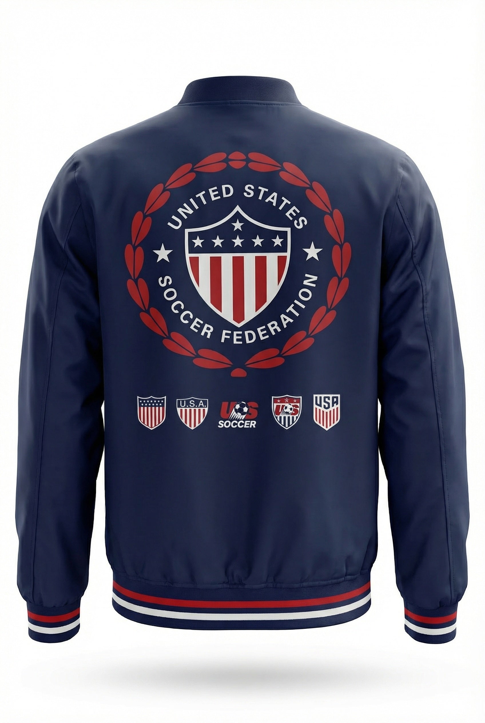 U.S. Soccer Officially Licensed - Bomber Jacket Navy
