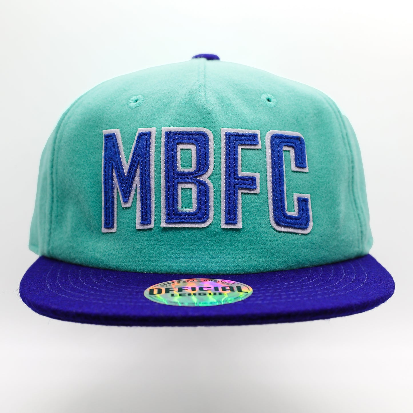 Official League MBFC Teal Wooly Hat