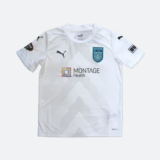 Youth White Secondary Jersey